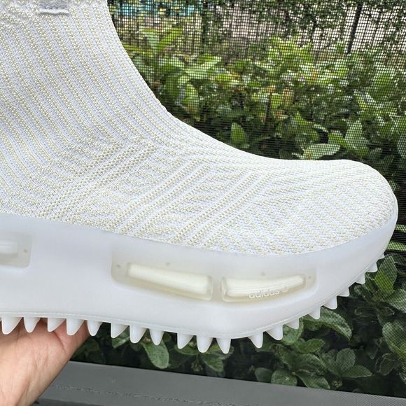 Adidas NMD S1 High Off White Women's Athletic Shoes ID4266 - Picture 6 of 11